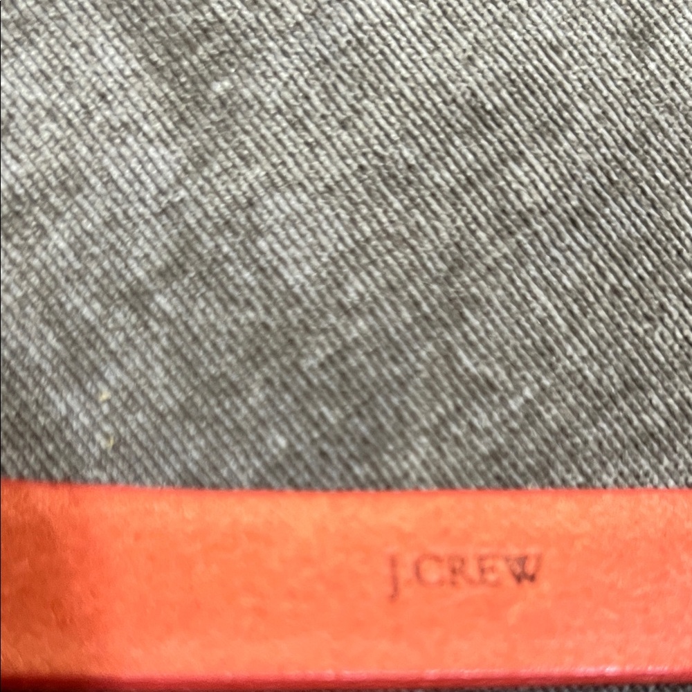 J. Crew orange/tangerine belt, size small. - Picture 4 of 9